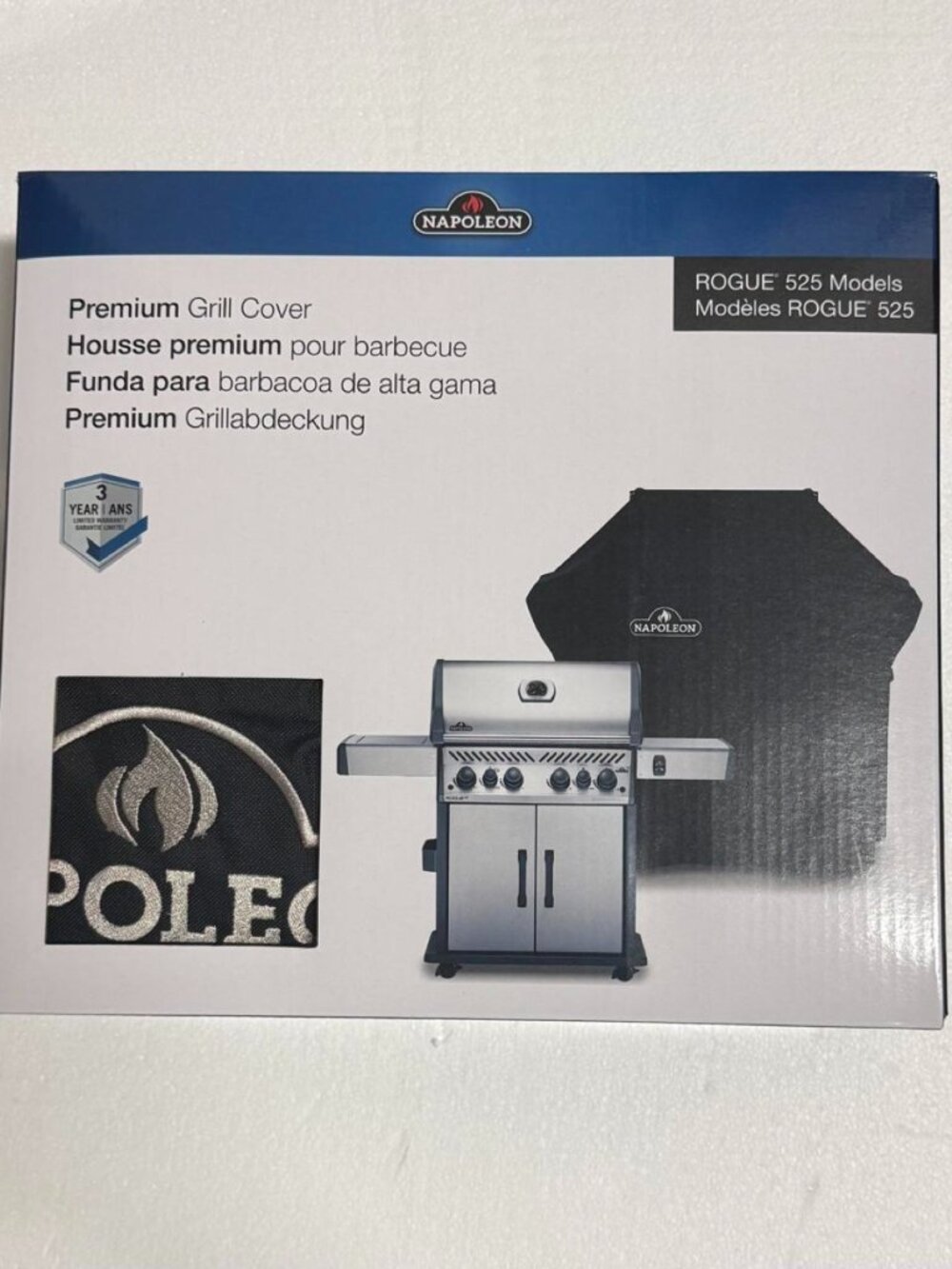 Napoleon Premium Grill Cover 61527 β Rogue 525 Models β Genuine OEM